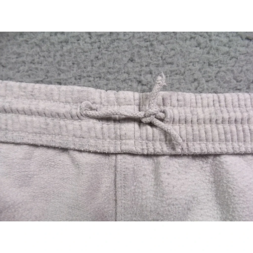Vintage Adidas Sweat Shorts Mens Size‎ XL Gray Cut Off Zipped Pockets Drawstring